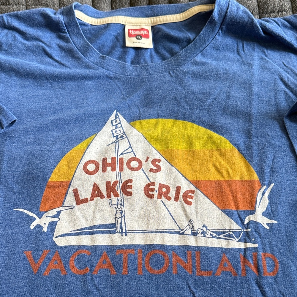 Ohio's Lake Erie Vacationland T-Shirt